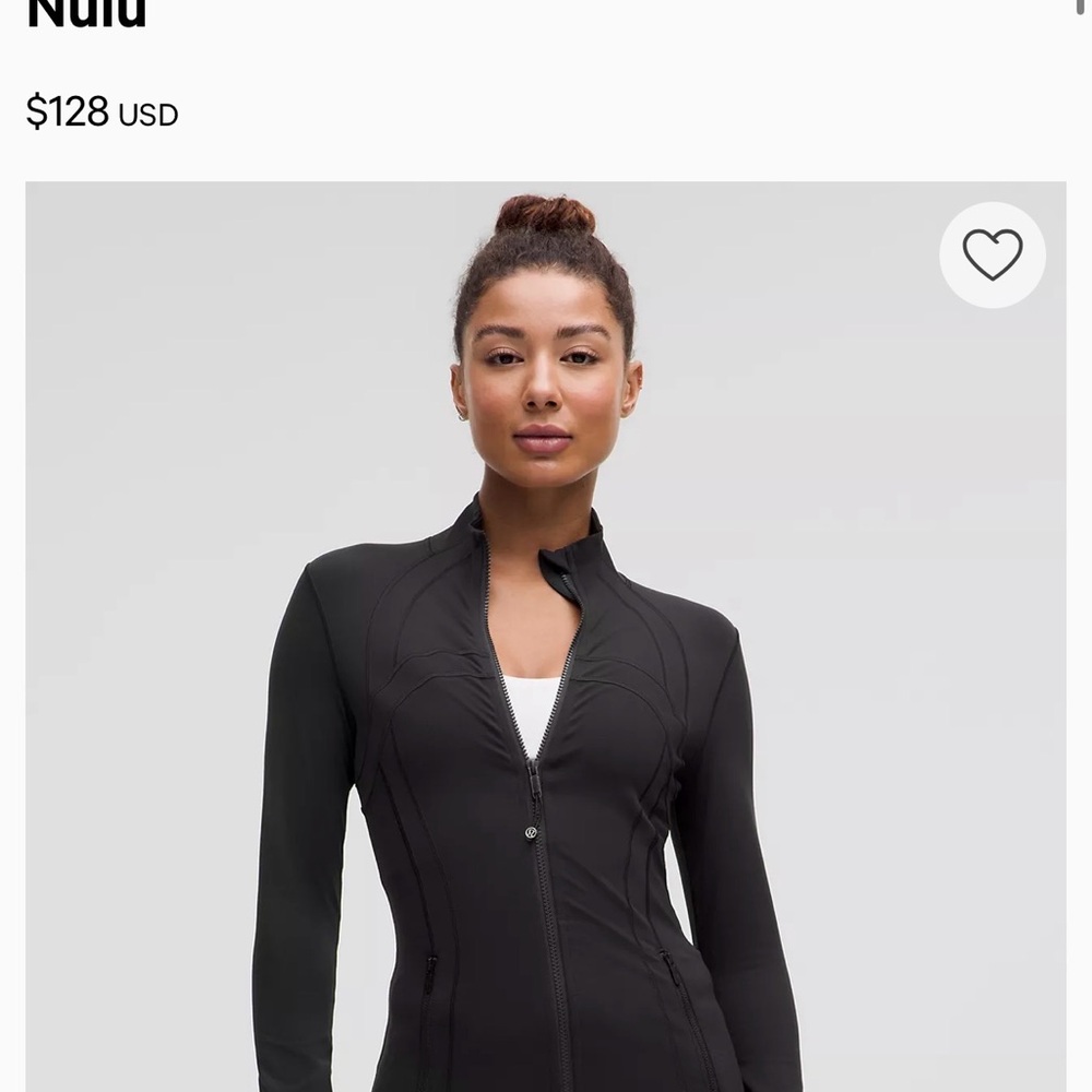 Lululemon Women's Sleek Black Define Jacket
